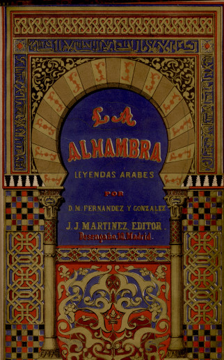 Portada La Alhambra: leyendas árabes