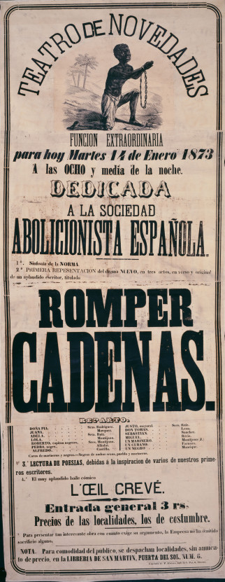 Cartel de Romper cadenas