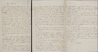 [Cartas y tarjeta], a Benito Pérez Galdós / Emilia P. Bazán, entre 1881 y 1890?