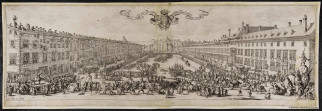 Carriere et rue neufue de Nancy ou se font les Ioustes et Tournois, Combats et aues. ieux de recreation