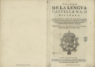 Tesoro de la lengua castellana, o española