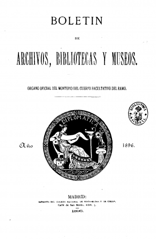 Revista de archivos, bibliotecas y museos