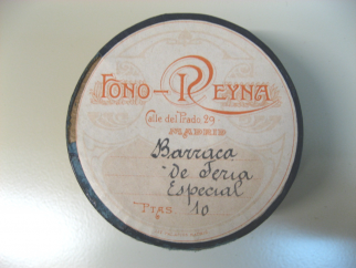 Cilindro de cera, barraca de feria