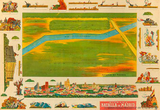 Batalla de Madrid: diorama