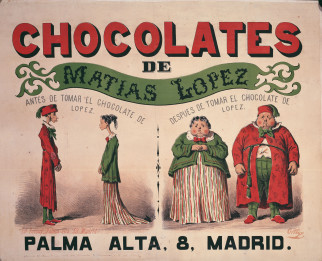 Carteles de Chocolates de Matías López