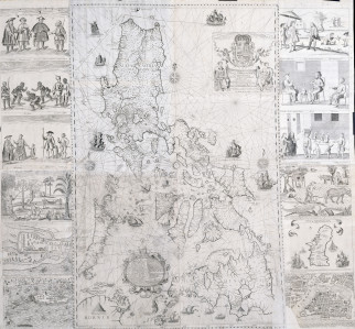 Carta Hydrographica y Chorographica de las Yslas Filipinas Dedicada al Rey Nuestro Señor por el Mariscal d. Campo D. Fernando Valdes Tamon Cavallº del Orden de Santiago de Govor. Y Capn. 