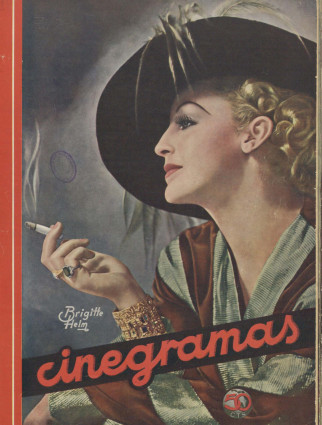 Portada de Cinegramas (Madrid)