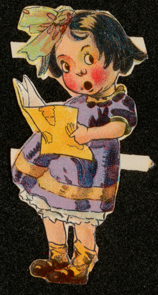 [Cromos troquelados.. Figuras y retratos de niños] 