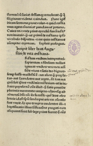 De vita christiana. De singularitate clericorum