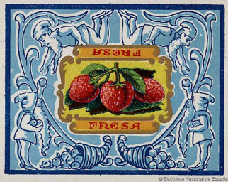 [Etiquetas de alimentos.. Caramelos. Frutas]