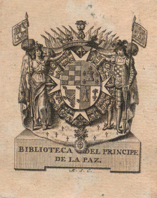  [Ex libris de Manuel  Godoy]