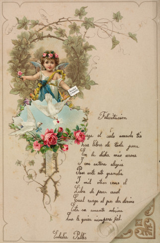 [Colección de papeles de cartas y orlas]
