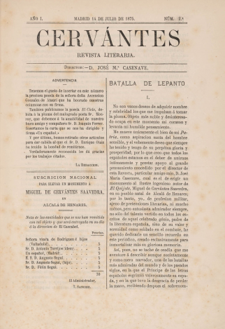 Revista Cervantes (Madrid)