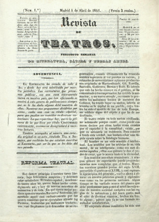 Revista de Teatros