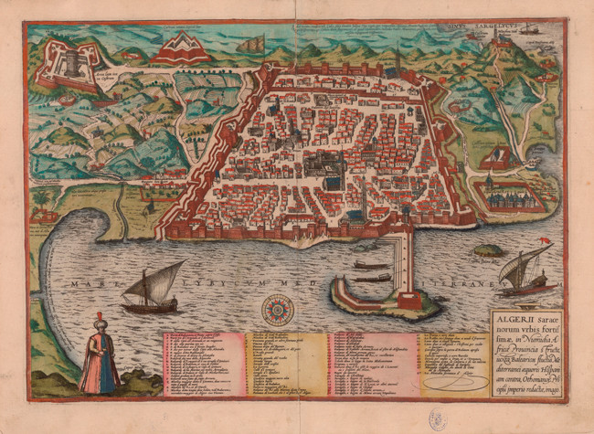 Argel (Argelia). Civitatis Orbis Terrarrum, Colonia, 1575. GMG/44(2)