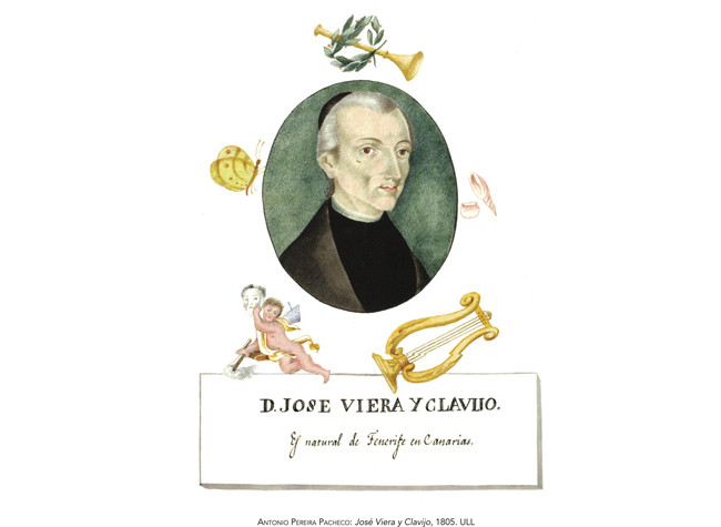 Antonio Pereira Pacheco: José Viera y Clavijo, 1805. ULL