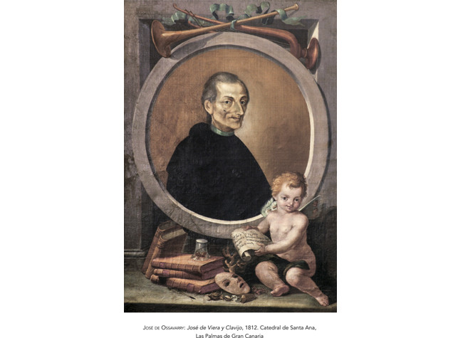 José de Ossavarry: José de Viera y Clavijo, 1812. Catedral de Santa Ana, Las Palmas de Gran Canaria