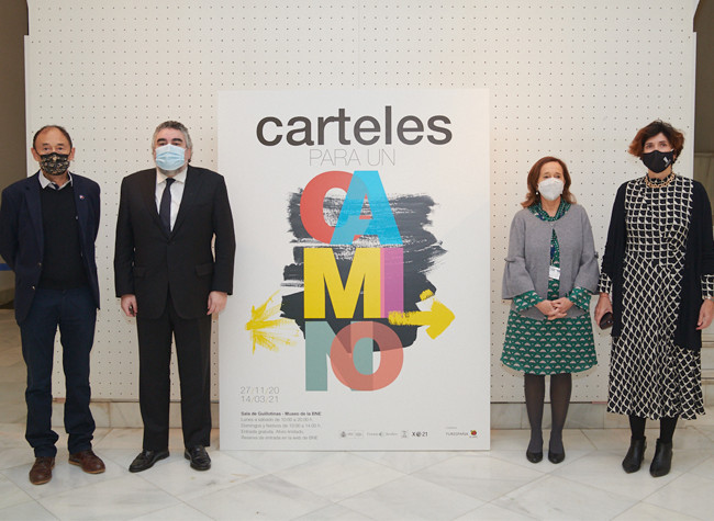 Inauguración de la exposición Carteles para un Camino