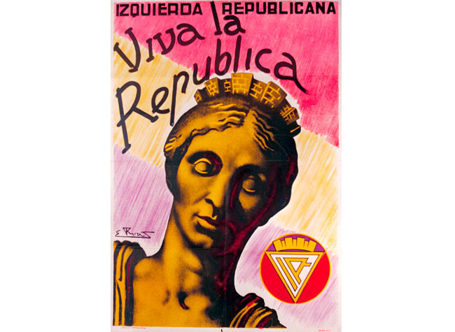 ROA “Viva la República” Cartel, 1936 Fundación Pablo Iglesias, Madrid CAR-SHM-1337