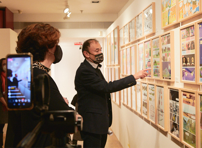 Inauguración de la exposición Carteles para un Camino