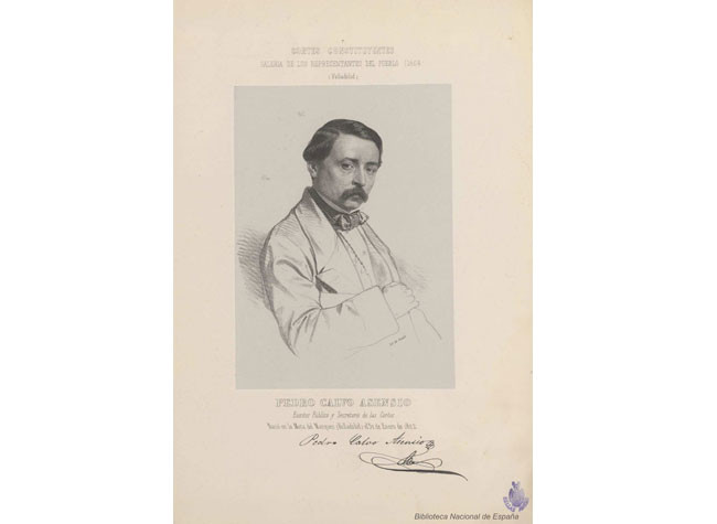 Retrato de Pedro Calvo Asensio (IH/1525/2)