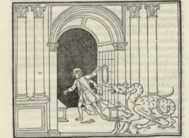 Hypnerotomachia Poliphili, Aldo Manuzio, 1499. BNE, INC/1324