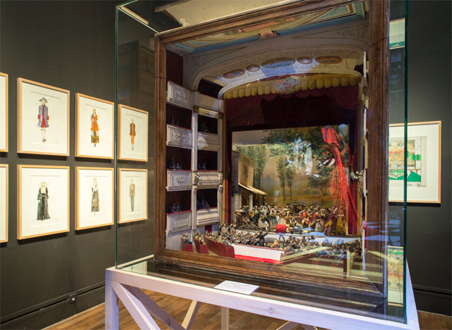 Imagen del montaje de la exposición. Biblioteca Nacional de España