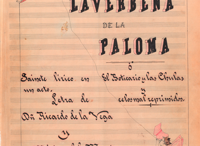Verbena de la Paloma de Tomás Bretón