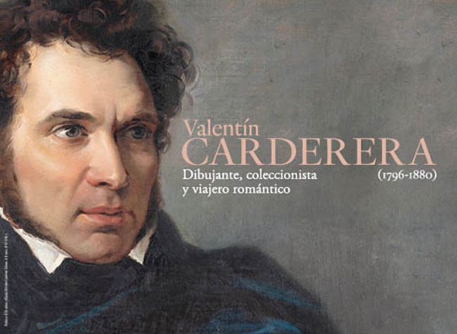 Gráfica de la exposición Valentín Carderera (1796-1880). Dibujante, coleccionista y viajero romántico