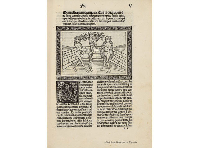 De las mujeres ilustres de Giovanni Boccaccio. Zaragoza: Pablo Hurus, 1494. BNE, INC/2444