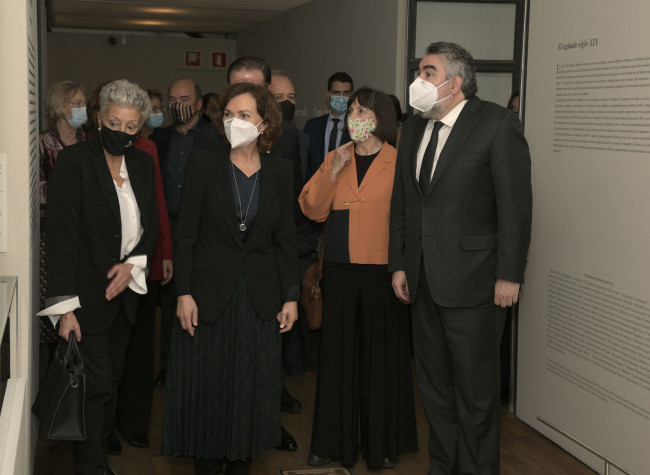 Inauguración de la exposición Concepción Arenal: la pasión humanista 1820-1893