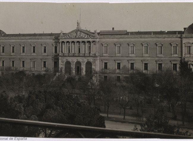 Fotografías antiguas de la BNE.