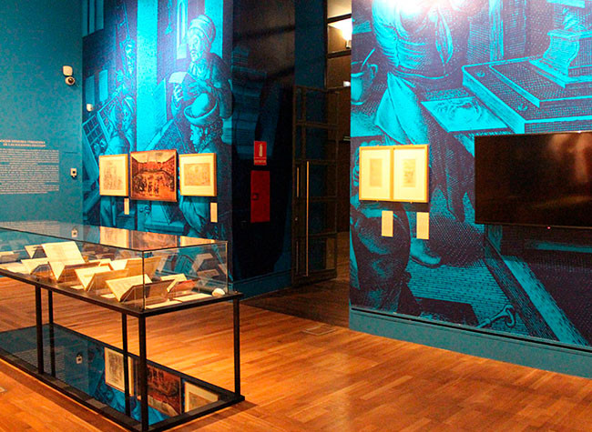 Montaje de la exposición