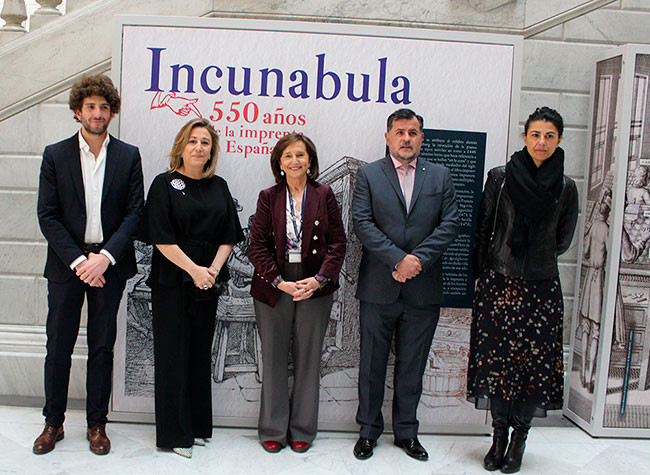 Inauguración de la exposición INCUNABULA: 550 años de la imprenta en España