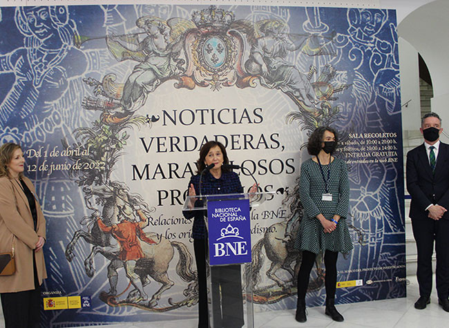 Inauguración exposición. Interviene Ana Santos