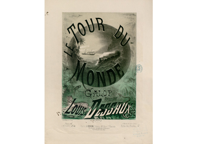 Louis Dessaux. Le Tour du monde (MC/309/66 Barbieri)