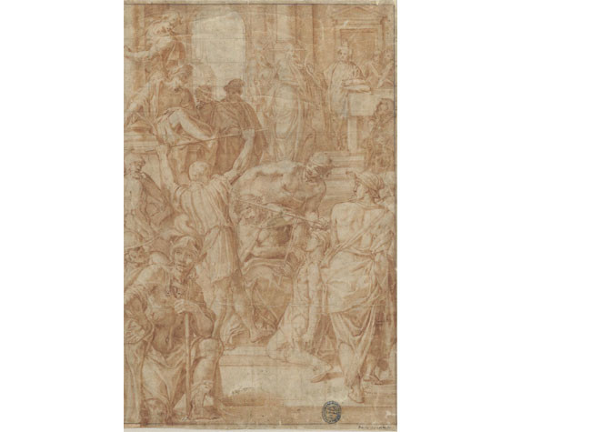La coronación de espinas. [ca. 1575]. DIB/13/9/19