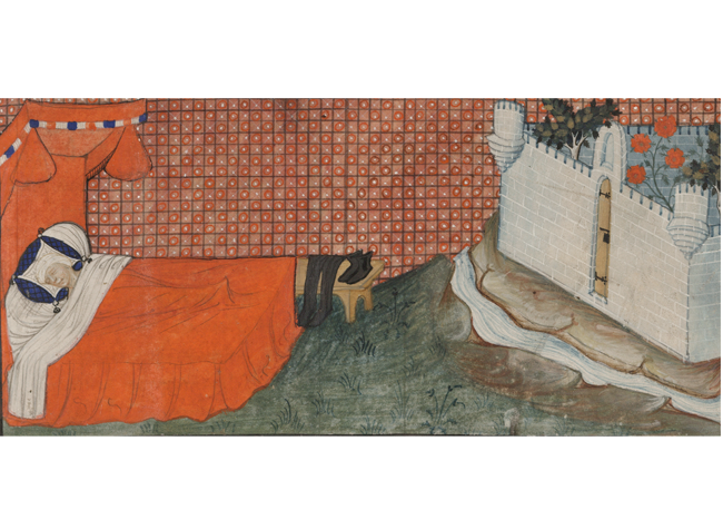 Roman de la Rose. S XIV. Signatura Vitr/24/11