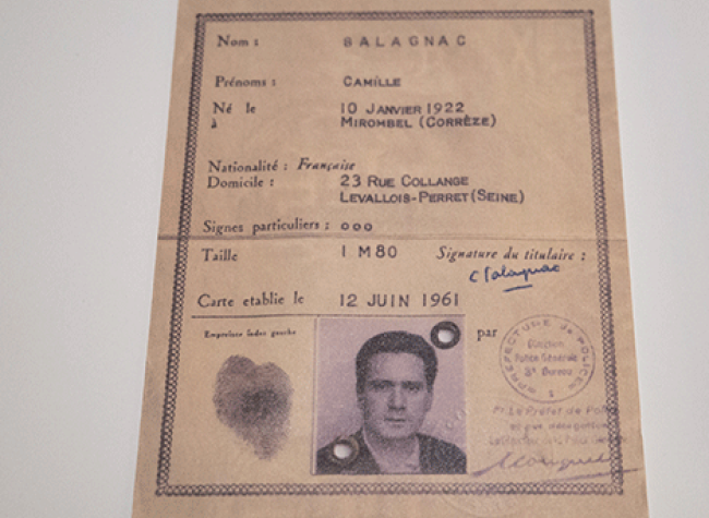 Montaje de la exposición Jorge Semprún. El largo viaje