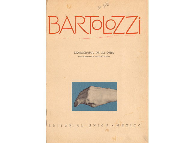 Salvador Bartolozzi, Con un prólogo de Antonio Espina, México, Unión, 1951