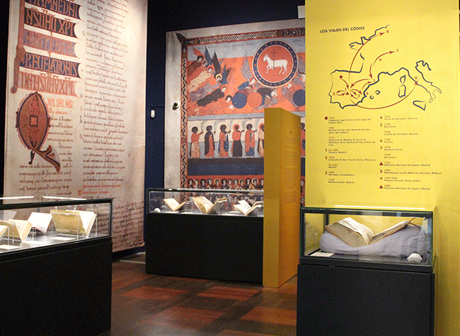 Beato de Liébana: montaje de la exposición