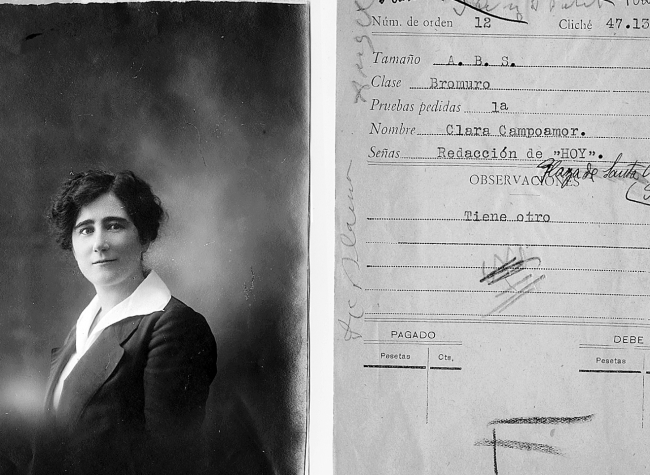 Clara Campoamor. Abogada. Alfonso Fuencarral