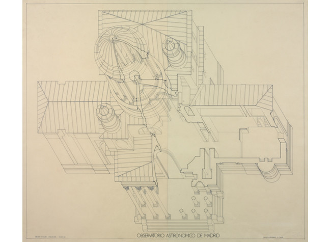 Antonio Fernández Alba, Observatorio Astronómico de Madrid, 1981. BNE DIB/18/1/6396