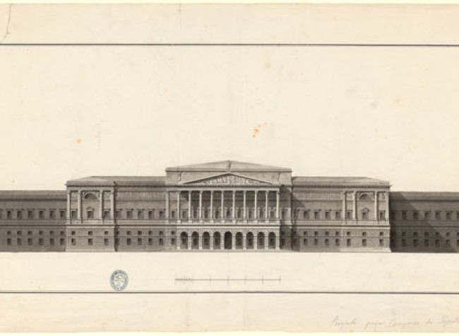 Proyecto de edificio monumental (ca.1800-1830)