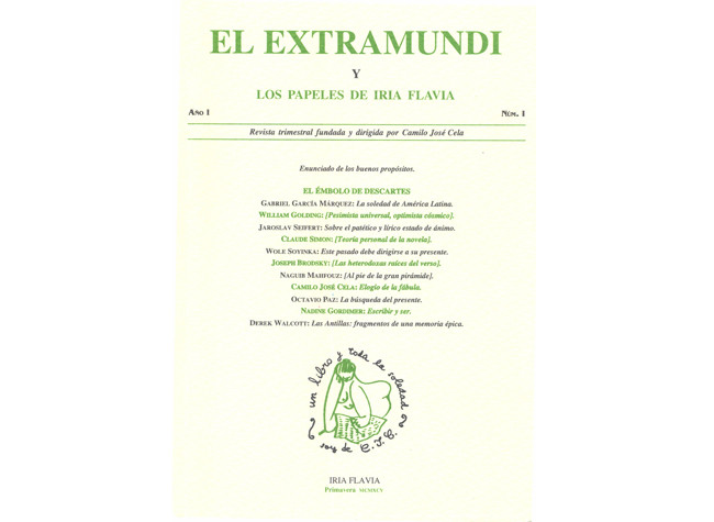 La revista ‘El Extramundi y los Papeles de Iria Flavia’ (nacida en marzo de 1995)
