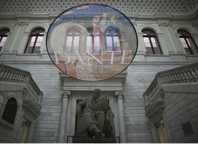 Dante Alighieri en la BNE: 700 años entre infierno y paraíso