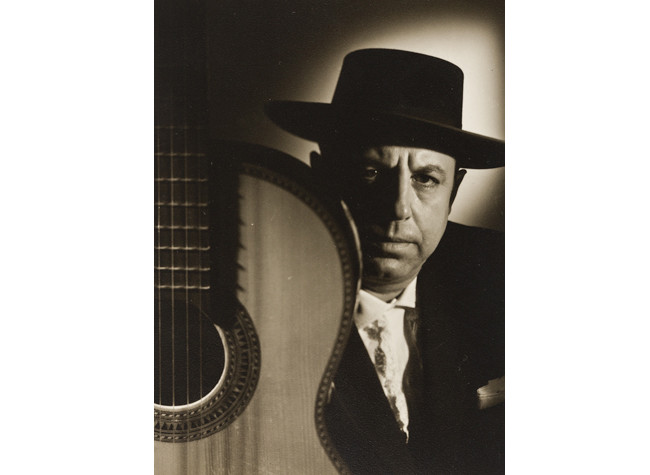 Antonio Mairena fotografiado por Vicente Ibañez