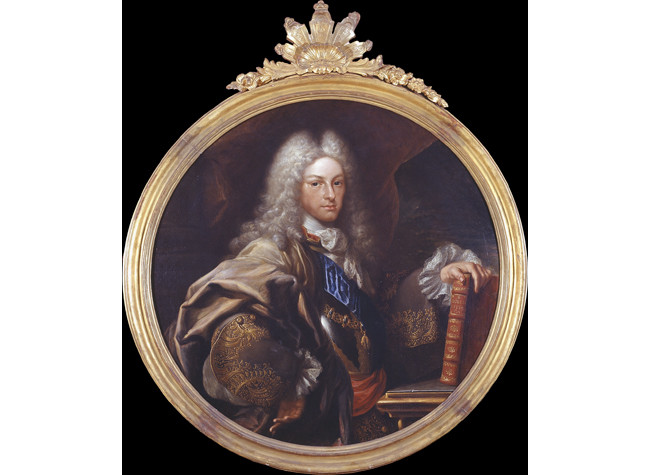 Miguel Jacinto Meléndez. Felipe V. Rey de España (1683-1746). Óleo sobre lienzo