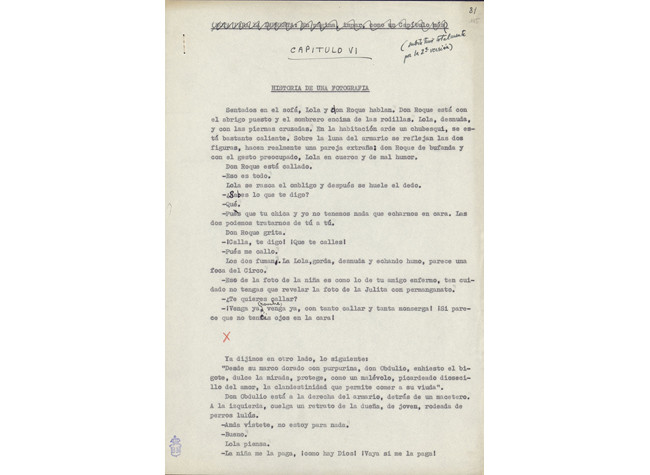 Camilo José Cela, La colmena (Buenos Aires, 1945/46). Fragmento de Historia de una fotografía