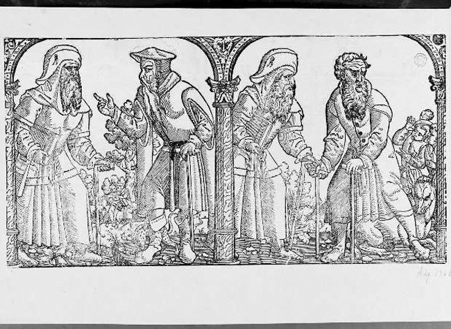 Historia del Hermano. [La historia del hermano Eckhart] . Maestro C.S. (1ª mitad s. XVI). 1500-1600. INVENT/43902. BNE